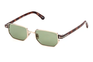 Front view Tom Ford LIAM-02 (FT1360 - 28N)
