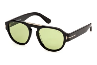 Front view Tom Ford PABLO-02 (FT1407 - 01N)