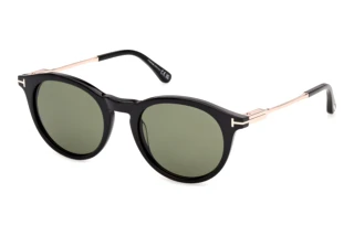 Front view Tom Ford OLIVIER-02 (FT1410 - 01N)