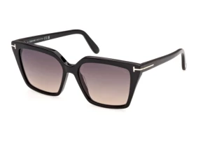 Front view Tom Ford ERIN-02 (FT1412 - 01B)