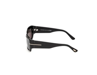 Side view Tom Ford OLGA-02 (FT1414 - 01A)