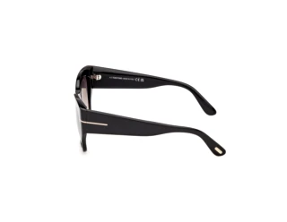 Side view Tom Ford MARGOT-02 (FT1417 - 01B)
