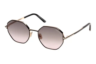 Front view Tom Ford FRANCESCA-02 (FT1421 - 01B)