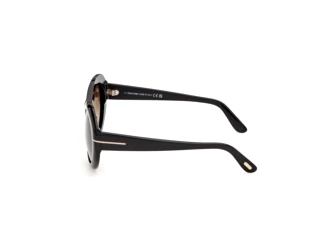 Side view Tom Ford ELODIE-02 (FT1423 - 01B)