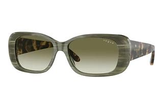 Vogue Eyewear VO2606S 30728E Clear Gradient Dark GreenGreen Horn