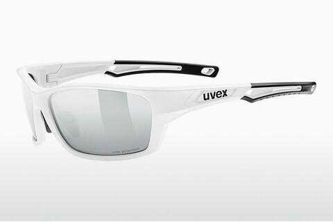 Sunglasses UVEX SPORTS sportstyle 232 P white mat