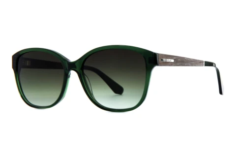 Sunglasses Wood Fellas Rosenau (10767 grey oak/crystal green)