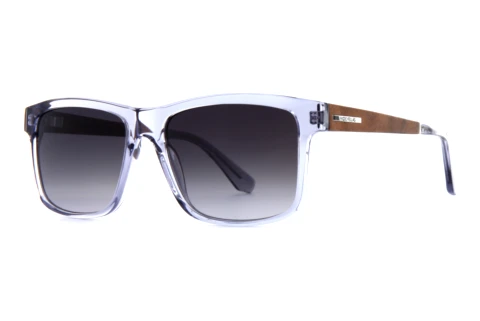 Sunglasses Wood Fellas Hohenburg (10768 curled/crystal grey)