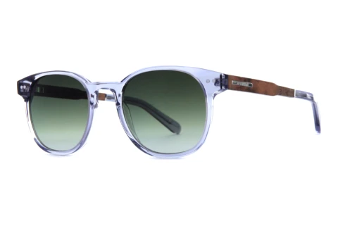 Sunglasses Wood Fellas Pottenstein (10776 curled/crystal grey)