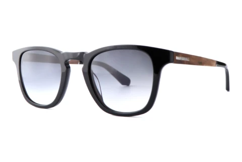 Sunglasses Wood Fellas Mindset (11717 curled/blk)