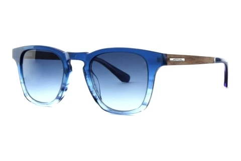 Sunglasses Wood Fellas Mindset (11717 walnut/blue)