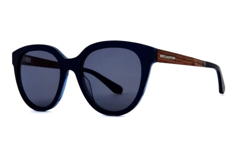 Sunglasses Wood Fellas Mirage (11718 macassar/blue)