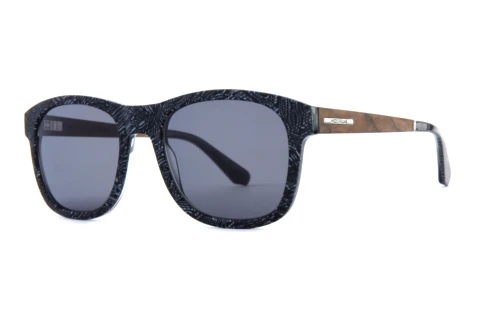 Sunglasses Wood Fellas Mirror (11719 black oak/grey)