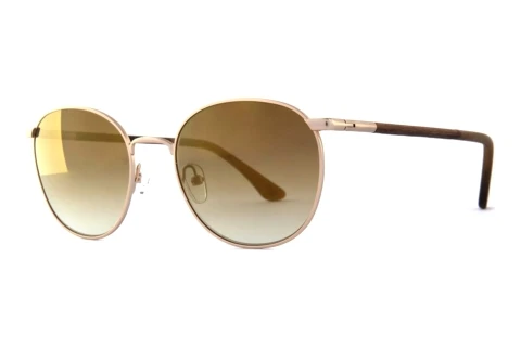 Sunglasses Wood Fellas Hub (11723 macassar/gold)