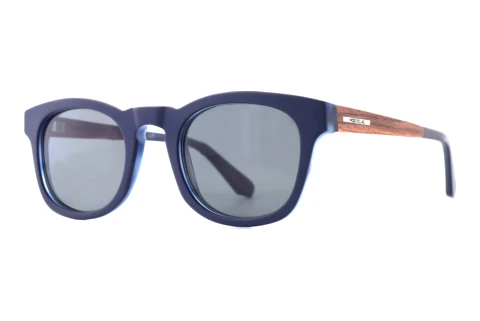 Sunglasses Wood Fellas Rae (11729 macassar/blue)