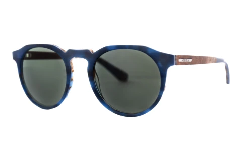 Sunglasses Wood Fellas FJERN (11740 curled/blue)