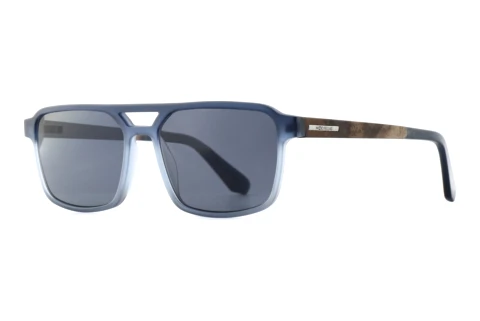 Sunglasses Wood Fellas AURORA (11748 curled/blue)