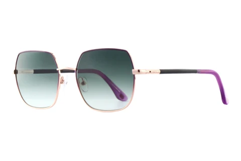 Sunglasses Wood Fellas SOLSTICE (11752 black oak/violet/rose gold)