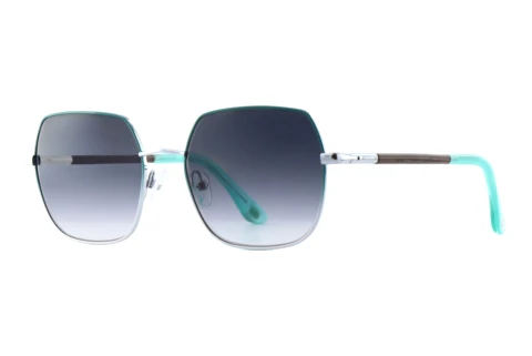 Sunglasses Wood Fellas SOLSTICE (11752 curled/mint/silver)