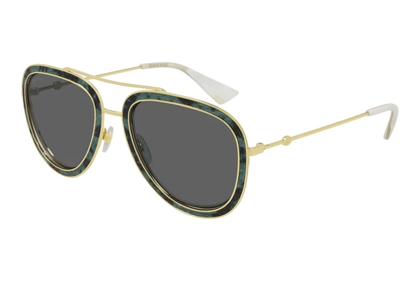 Sunglasses Gucci GG0062S LEATHER 002