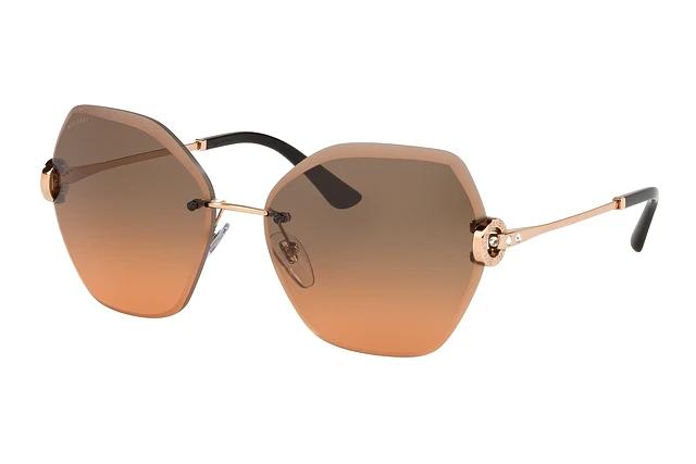 bvlgari round sunglasses with writing