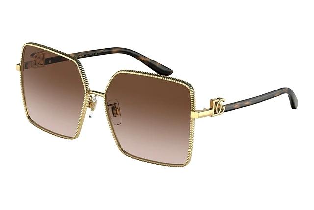 ☆DOLCE&GABBANA☆23センチ☆ エナメルレザー☆ライトブラウン☆ Dolce & Gabbana DG 2244 - 02/13 Gold | Sunglasses Woman