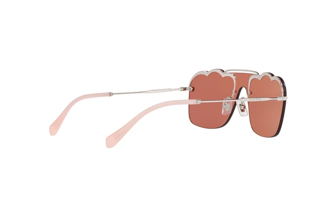 ? - New Authentic Miu Miu Core collection MU 55US (1BC177) Sunglasses Miu Miu 0MU 55US 1BC177 Core Silver Irregular Sunglasses | eBay main image 2