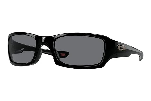 ゴルフコンペ景品余り！オークリー 9238-04 FIVES SQUARED Fives Squared® Black Iridium Polarized Lenses, Polished
