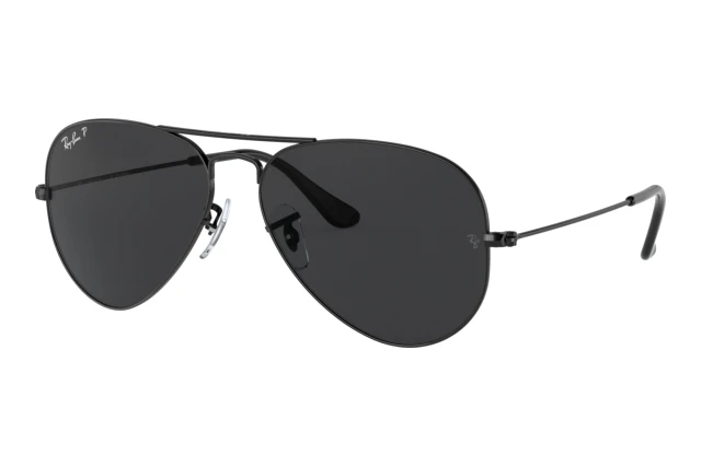 ray ban pilot black